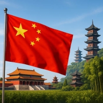 China Flagge - Bedeutung, Farben, Symbolik & Herkunft