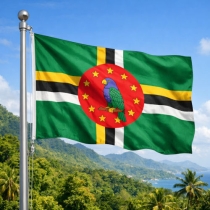 Dominica Flagge - Bedeutung, Farben, Symbolik & Herkunft