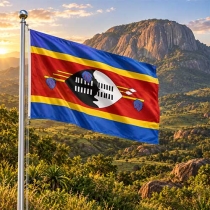 Eswatini Flagge - Bedeutung, Farben, Symbolik & Herkunft