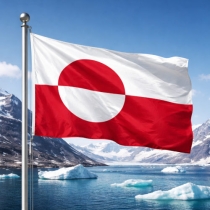 Grönland Flagge - Bedeutung, Farben, Symbolik & Herkunft