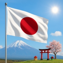 Japan Flagge - Bedeutung, Farben & Herkunft im Überblick