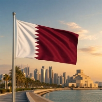 Katar Flagge - Bedeutung, Farben, Symbolik & Herkunft