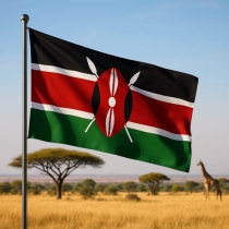 Kenia Flagge - Bedeutung, Farben, Symbolik & Herkunft