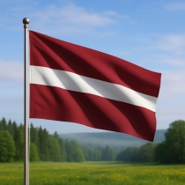 Lettland Flagge - Bedeutung, Farben, Symbolik & Herkunft