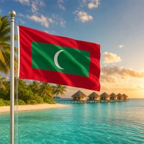 Malediven Flagge - Bedeutung, Farben, Symbolik & Herkunft