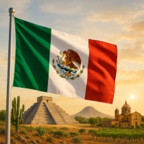 Mexiko Flagge - Bedeutung, Farben, Symbolik & Herkunft
