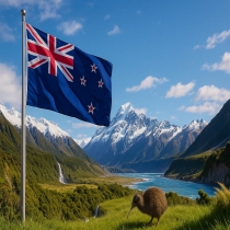 Neuseeland Flagge - Bedeutung, Farben, Symbolik & Herkunft