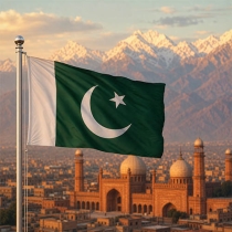 Pakistan Flagge - Bedeutung, Farben, Symbolik & Herkunft