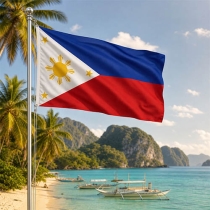 Philippinen Flagge - Bedeutung, Farben, Symbolik & Herkunft