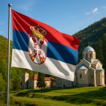 Serbien Flagge - Bedeutung, Farben, Symbolik & Herkunft