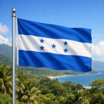 Honduras Flagge - Bedeutung, Farben, Symbolik & Herkunft