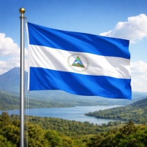 Nicaragua Flagge - Bedeutung, Farben, Symbolik & Herkunft