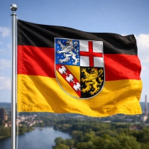 Saarland Flagge - Bedeutung, Farben, Symbolik & Herkunft