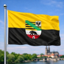 Sachsen-Anhalt Flagge - Bedeutung, Farben, Symbolik & Herkunft