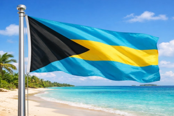 Bahamas Flagge - Bedeutung, Farben, Symbolik & Herkunft