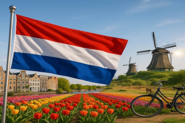 Niederlande Flagge - Bedeutung, Farben, Symbolik & Herkunft