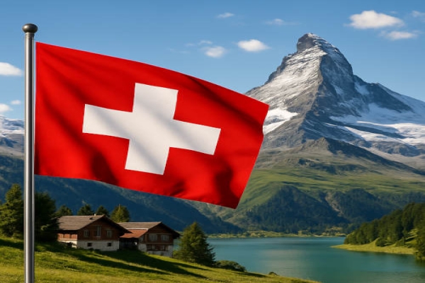 Schweiz Flagge - Bedeutung, Farben, Symbolik & Herkunft