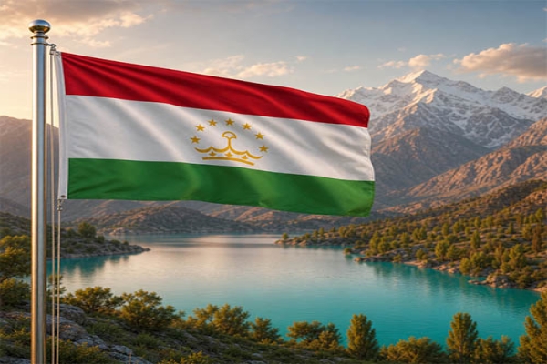 Tadschikistan Flagge - Bedeutung, Farben, Symbolik & Herkunft