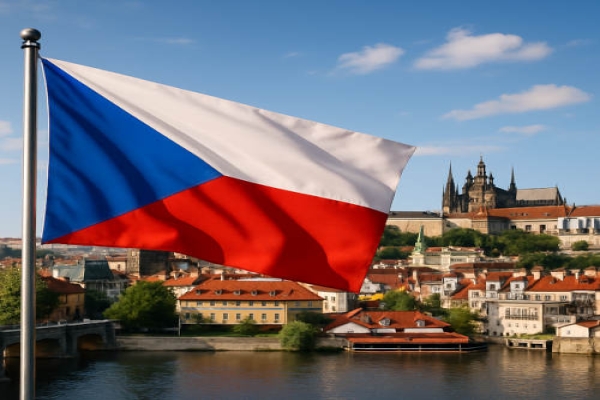 Tschechien Flagge - Bedeutung, Farben, Symbolik & Herkunft