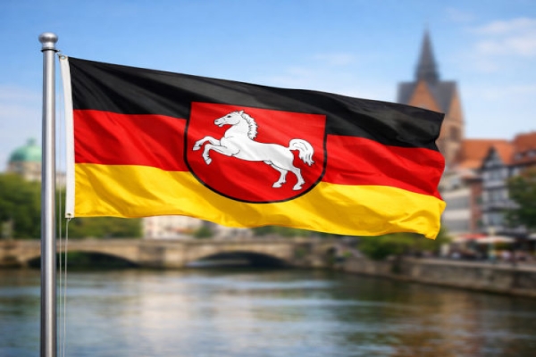 Niedersachsen Flagge - Bedeutung, Farben, Symbolik & Herkunft